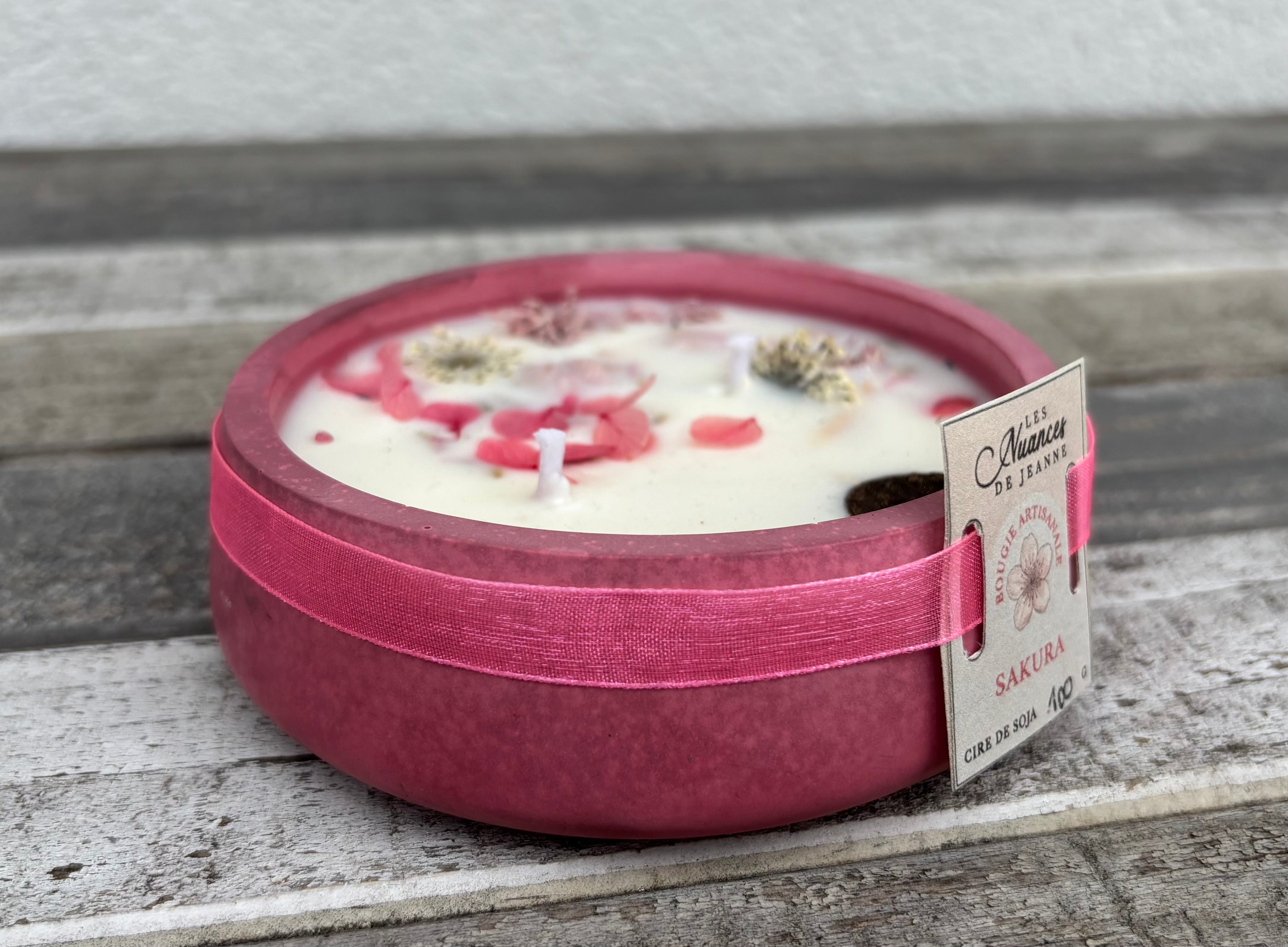 Bougie parfumée "Sakura"