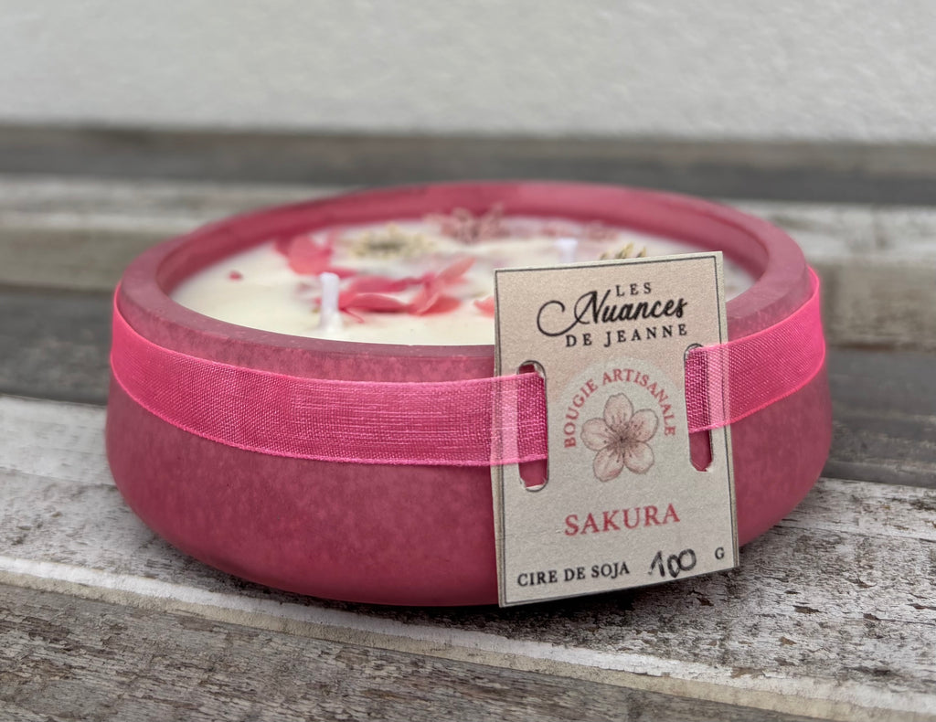 Bougie parfumée "Sakura"