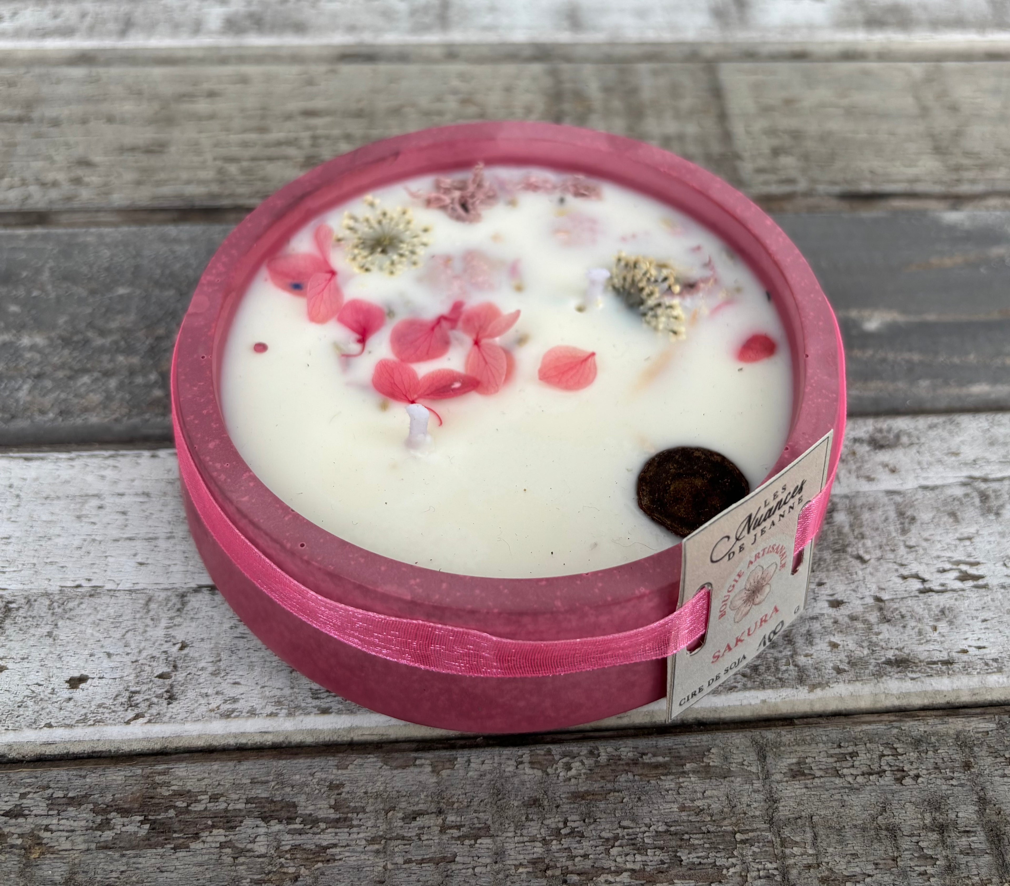 Bougie parfumée "Sakura"