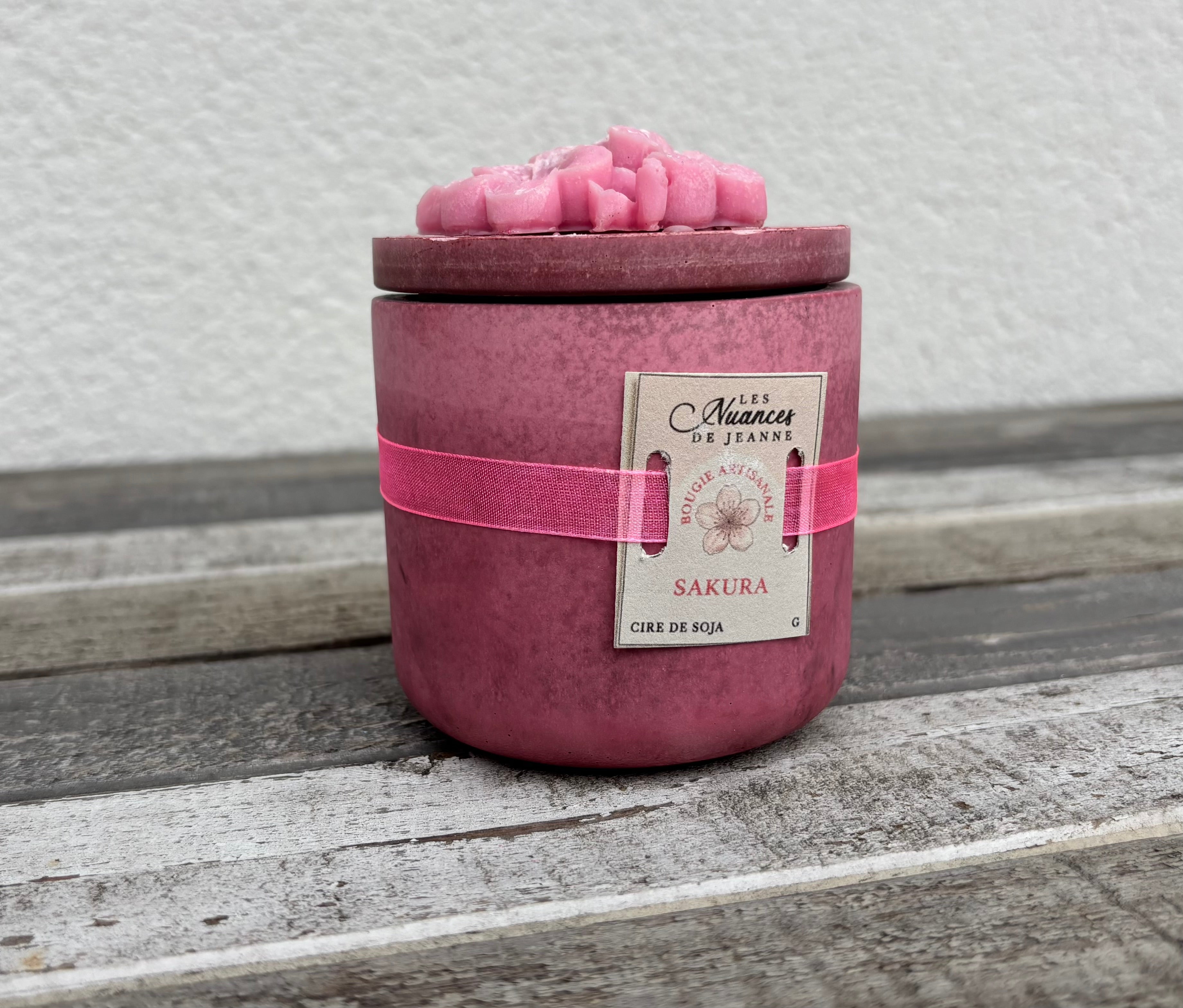 Bougie parfumée Sakura