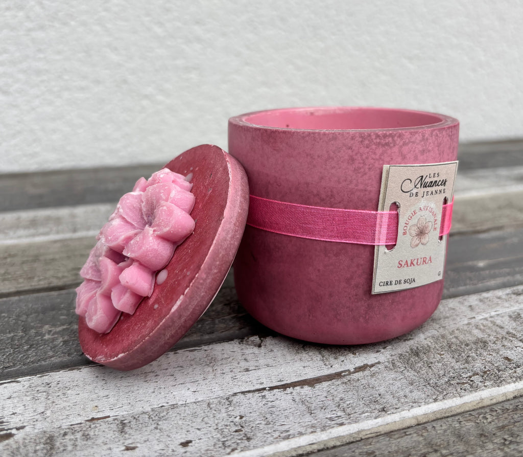 Bougie parfumée Sakura
