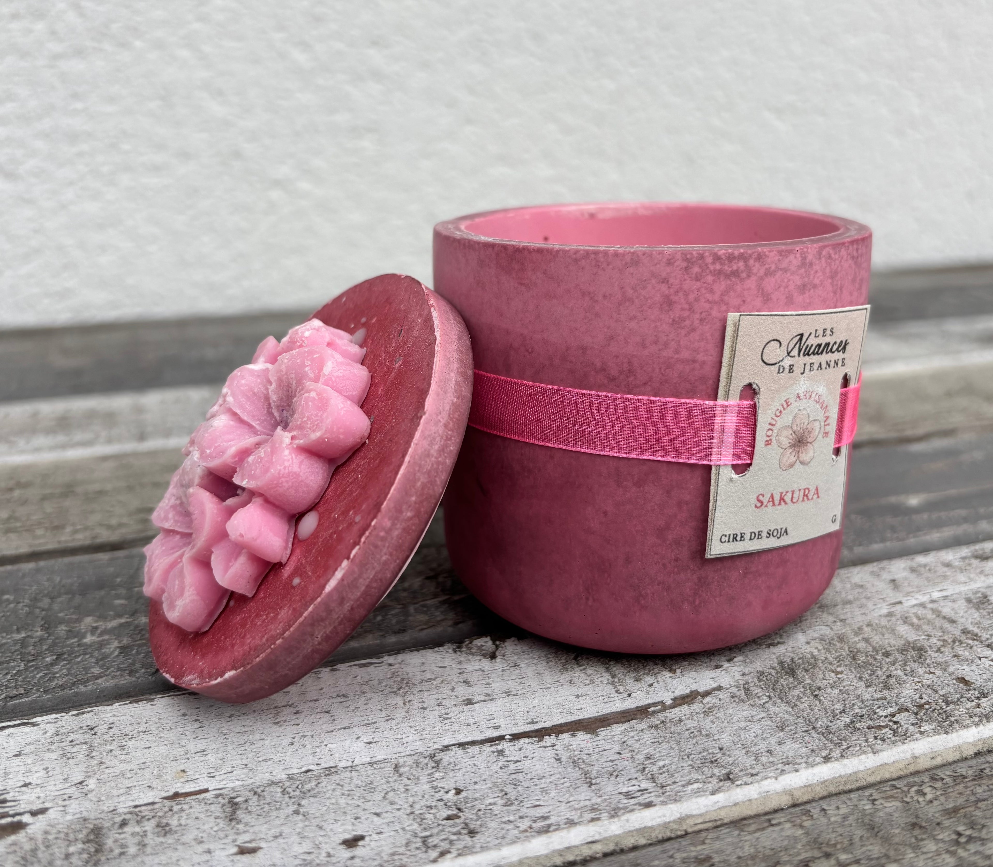 Bougie parfumée Sakura