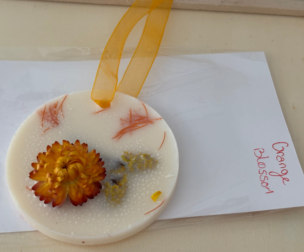 Suspension ronde Orange Blossom