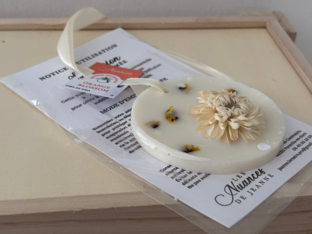 Suspension ronde Orange Blossom