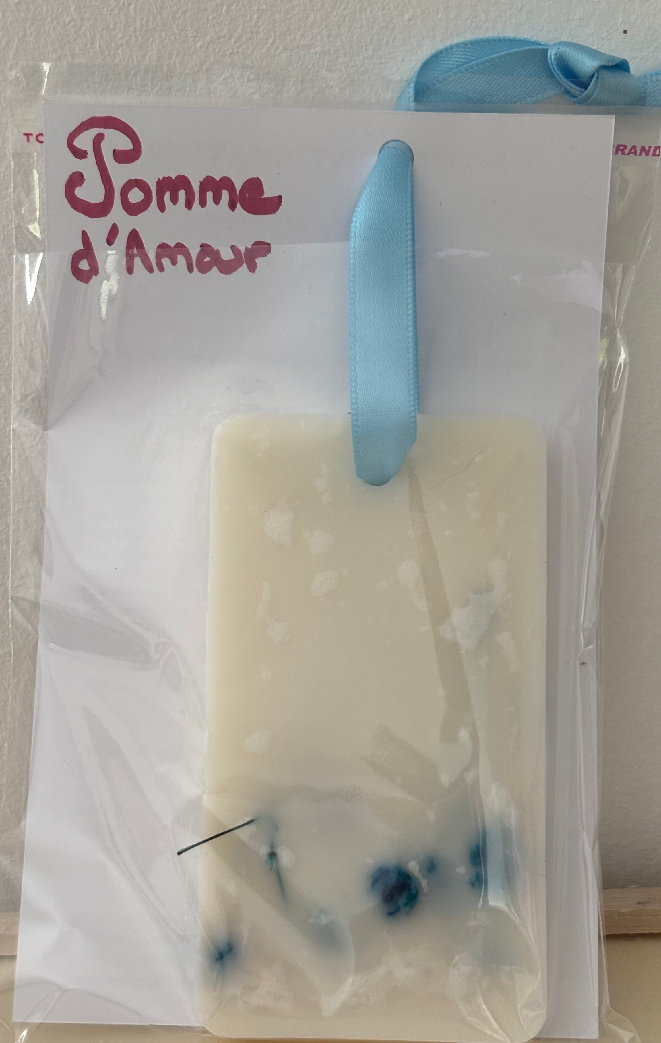 Suspension rectangle Pomme d'amour