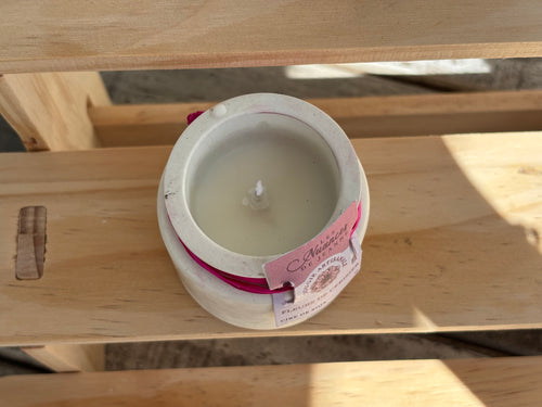Bougie Artisanale « Fleurs de Cerisier » en Cire de Soja – Les Nuances de Jeanne